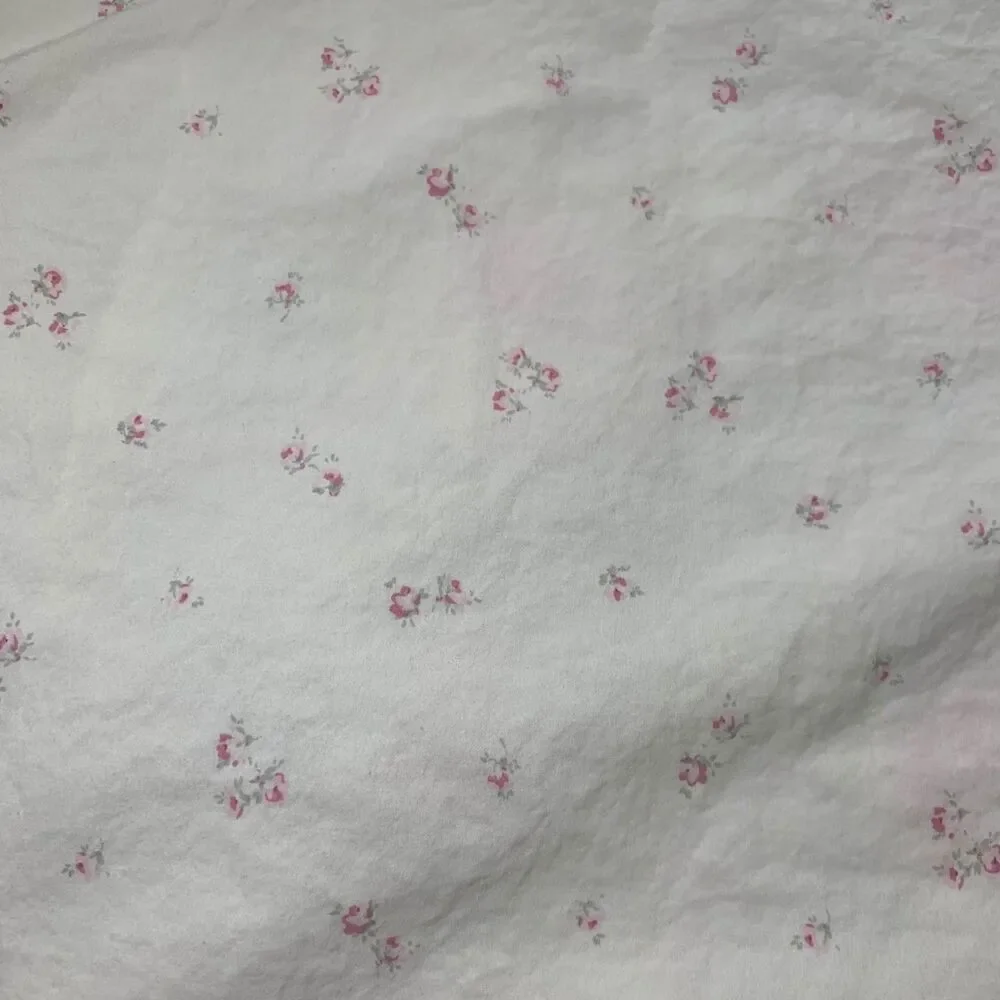Simply Shabby Chic Dutchess Blosson Pink Floral King Sham Pillow Cover